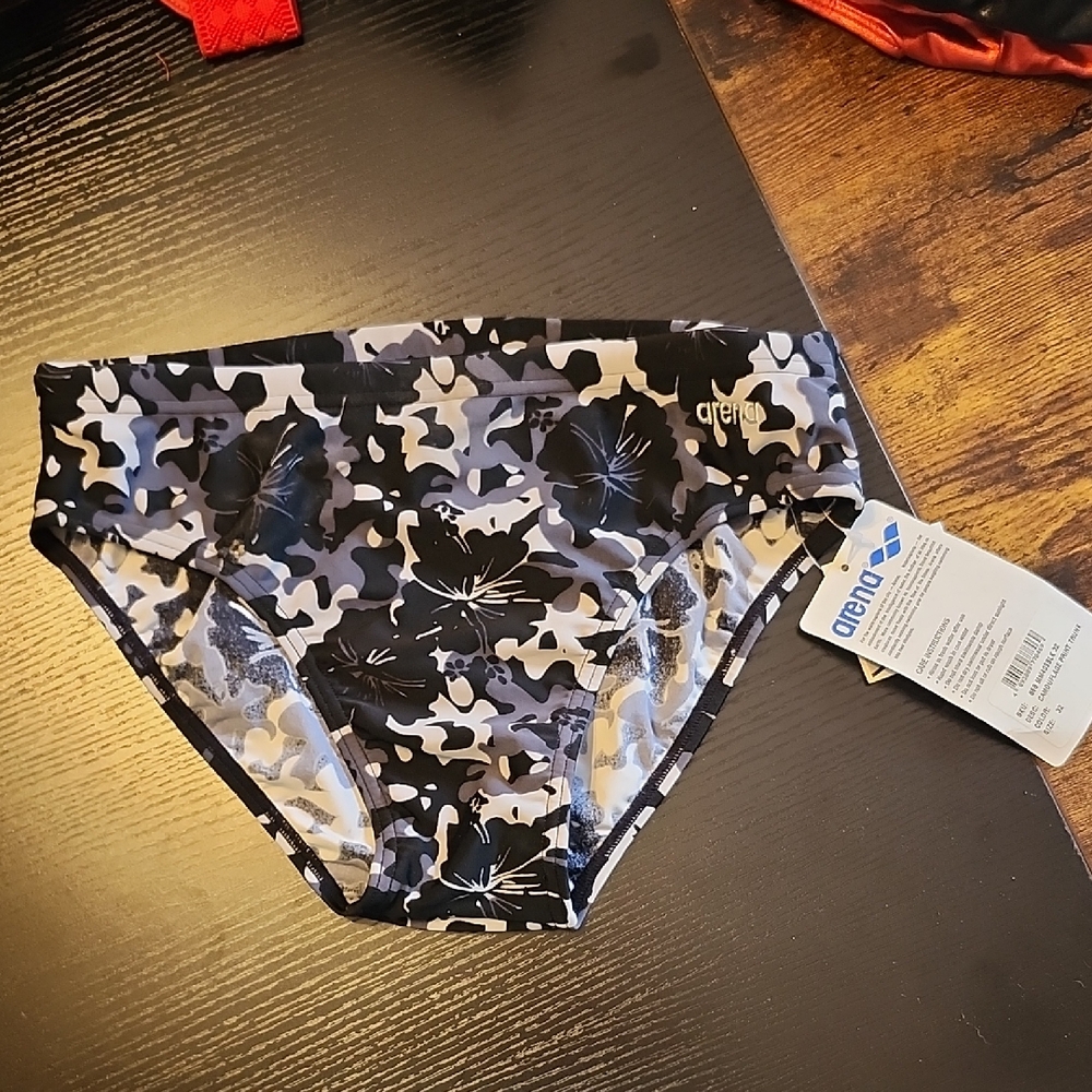 Arena Black and Gray Underwear Accessories